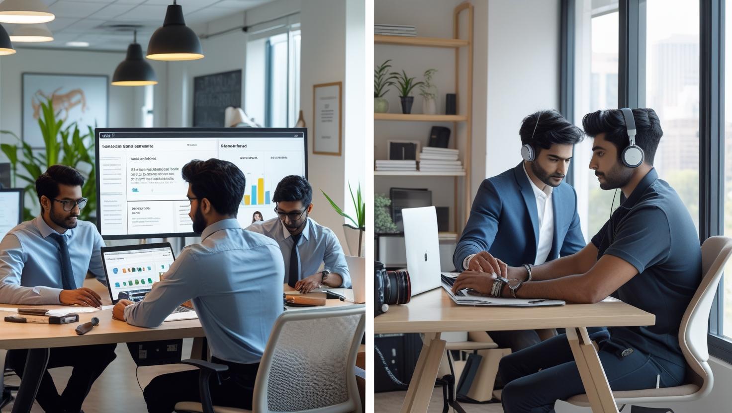 Business handshake/management